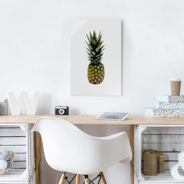 Glasschilderijen Pineapple