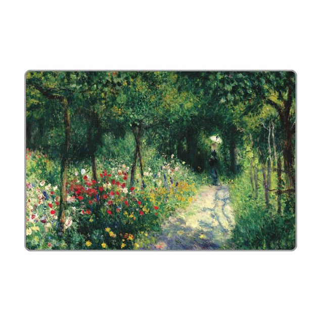 wasbare tapijten Auguste Renoir - Women In The Garden