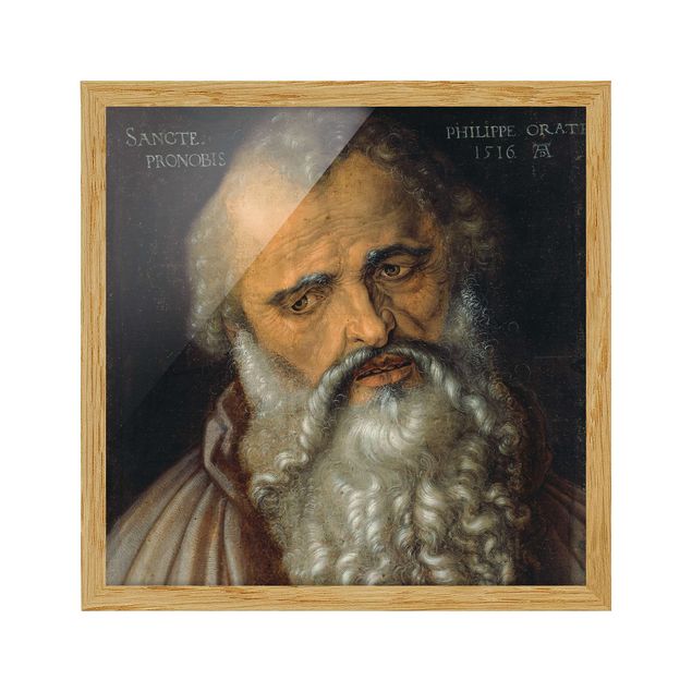 Ingelijste posters Albrecht Dürer - Apostle Philip
