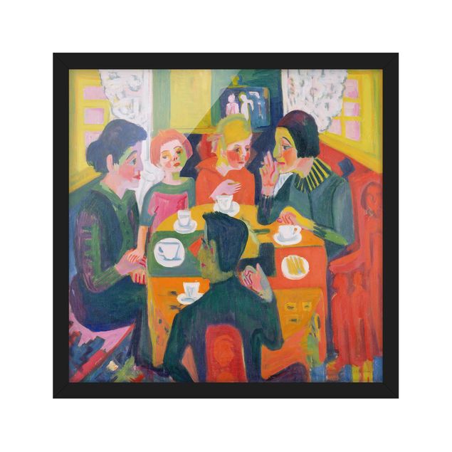 Ingelijste posters Ernst Ludwig Kirchner - Coffee Table