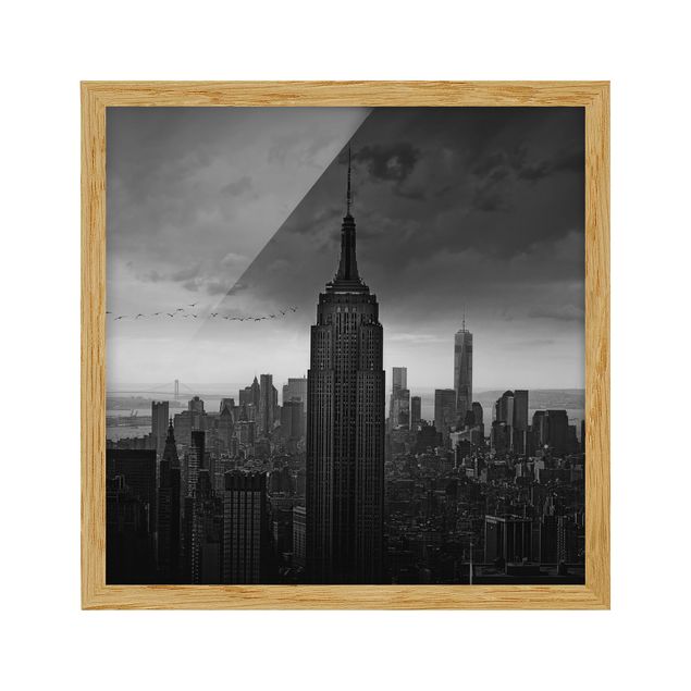 Ingelijste posters New York Rockefeller View
