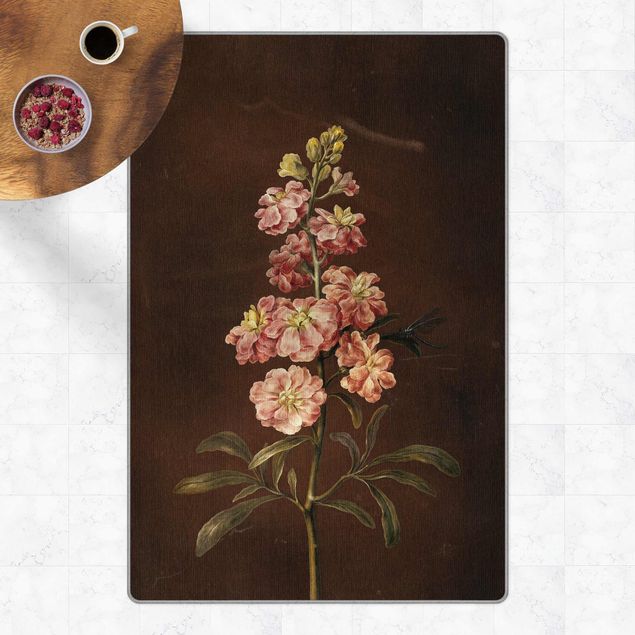 bloemen tapijt Barbara Regina Dietzsch - A Light Pink Gillyflower