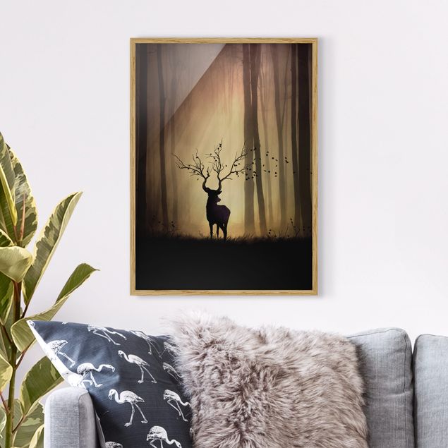 Ingelijste posters The Lord Of The Forest