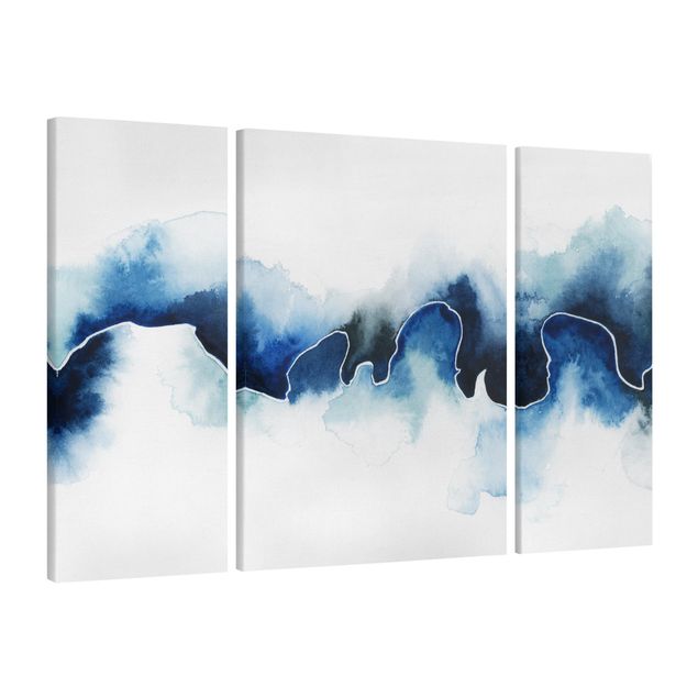 Canvas schilderijen - 3-delig Icefall