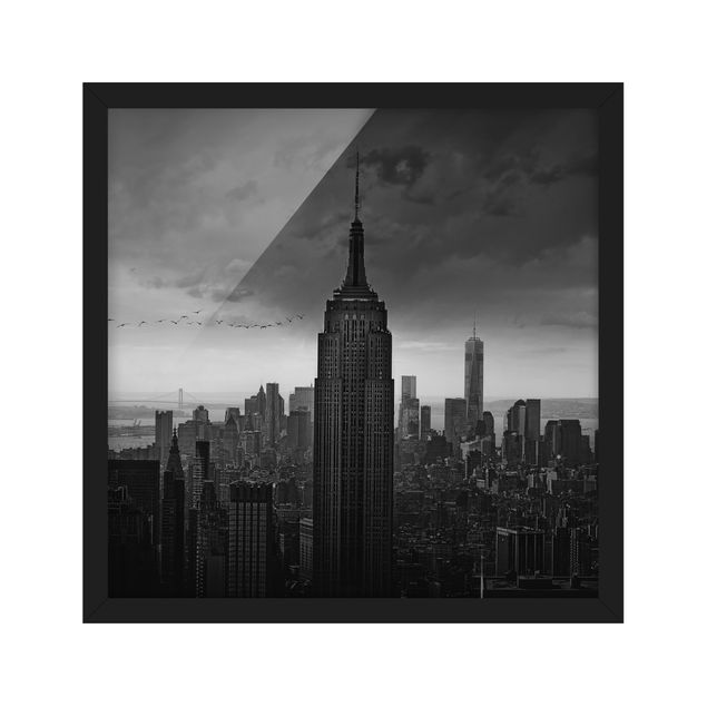 Ingelijste posters New York Rockefeller View