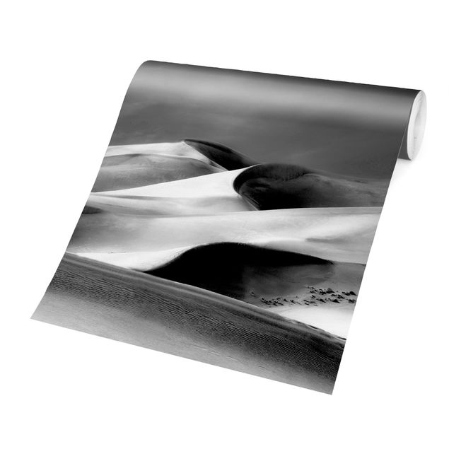 Fotobehang Colorado Dunes Black And White