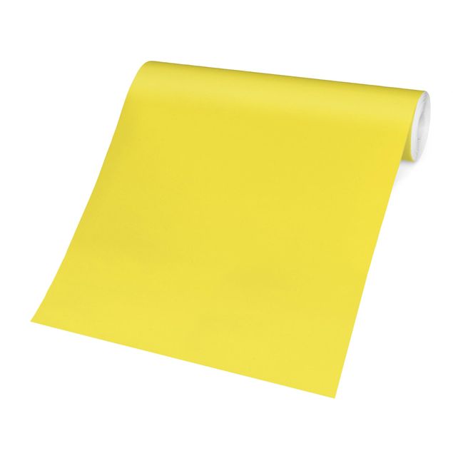 Fotobehang Colour Lemon Yellow