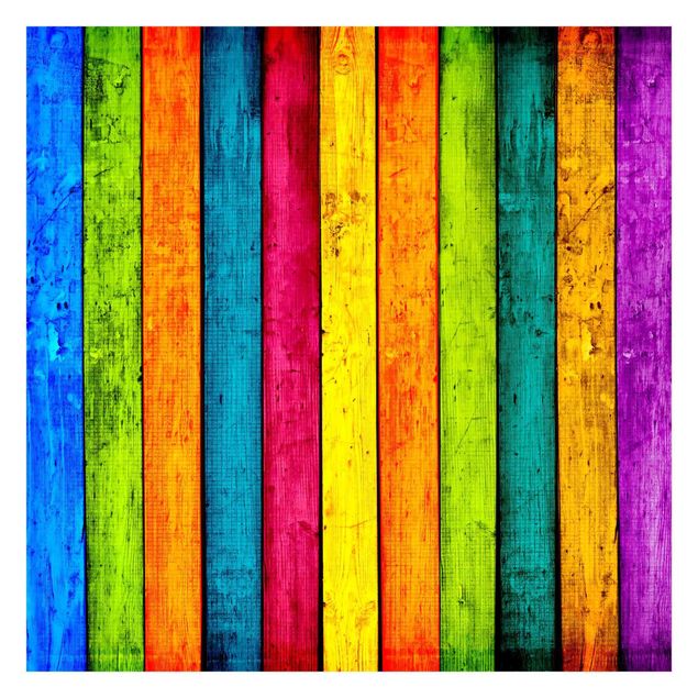 Patroonbehang Colourful Palisade