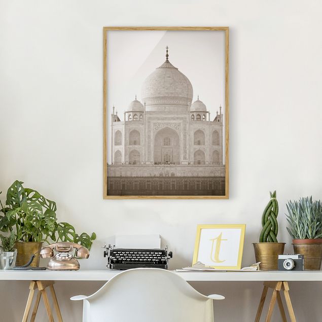 Ingelijste posters Taj Mahal