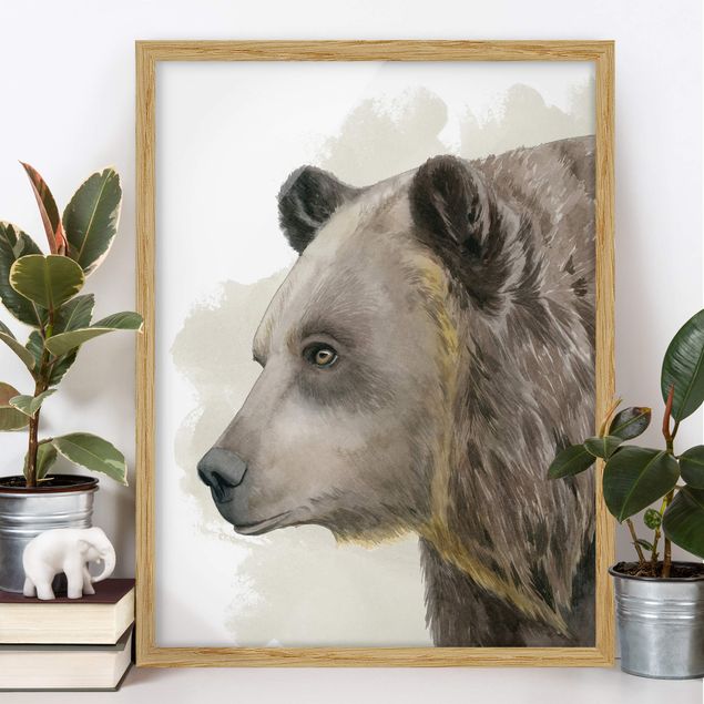 Ingelijste posters Forest Friends - Bear