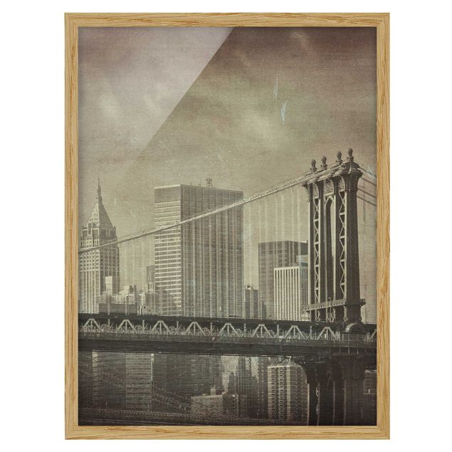 Ingelijste posters Vintage New York City