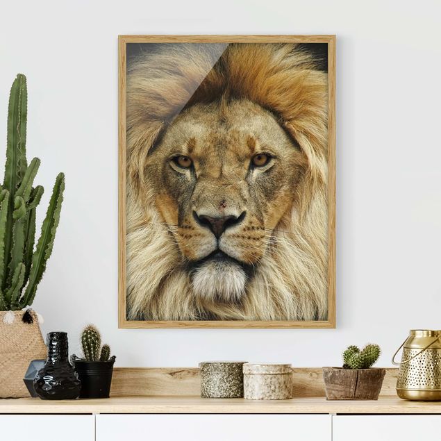 Ingelijste posters Wisdom Of Lion