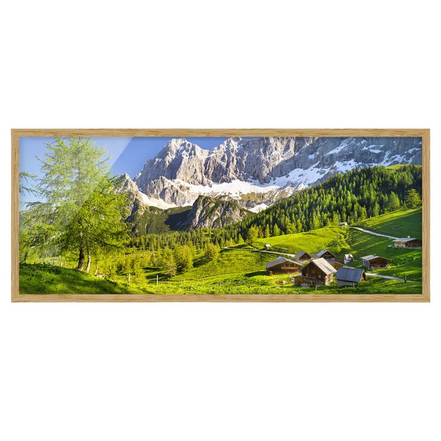 Ingelijste posters Styria Alpine Meadow