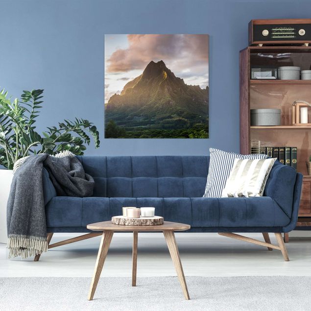Canvas schilderijen The Mountain