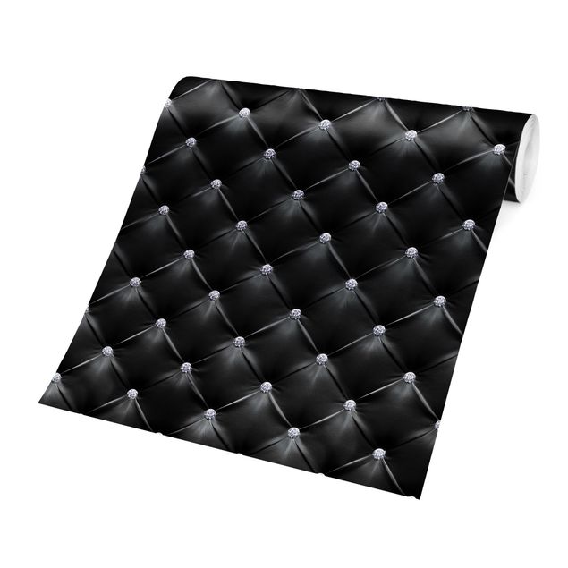 Patroonbehang Diamond Black Luxury