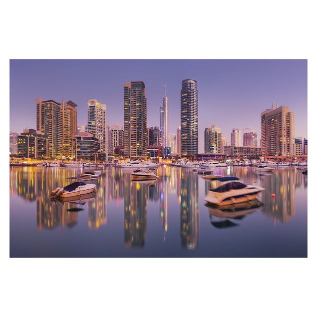 Fotobehang Dubai Skyline And Marina