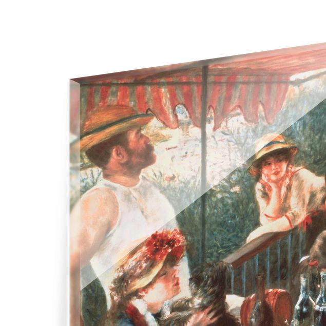 Glasschilderijen Auguste Renoir - Luncheon Of The Boating Party