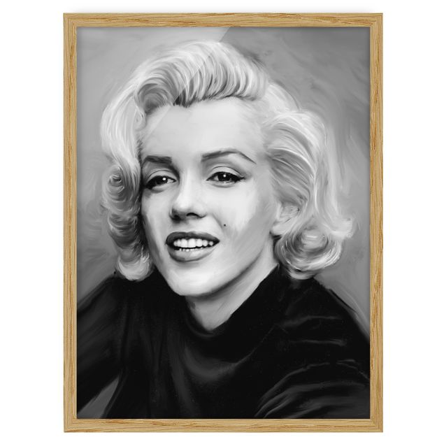 Ingelijste posters Marilyn In Private