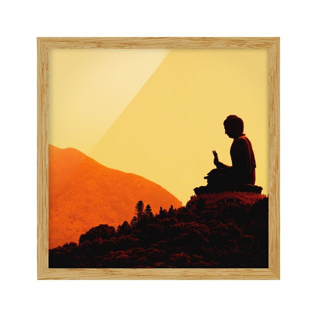 Ingelijste posters Resting Buddha