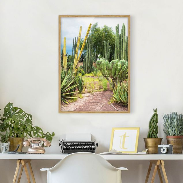 Ingelijste posters Cactus Landscape