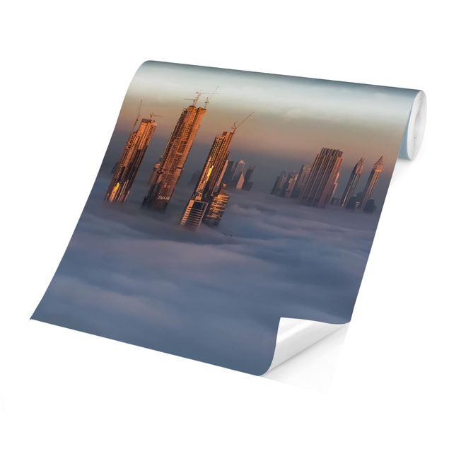 Fotobehang Dubai Above The Clouds