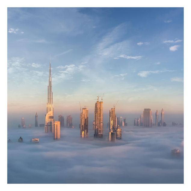 Fotobehang Dubai Above The Clouds