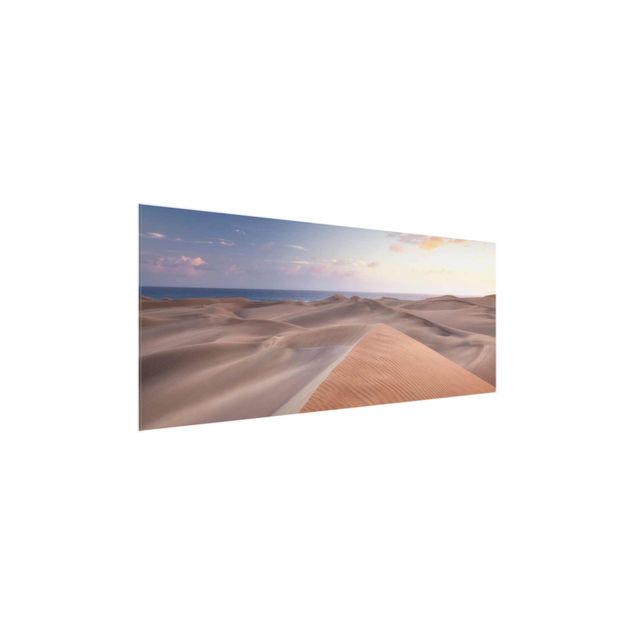 Glasschilderijen View Of Dunes
