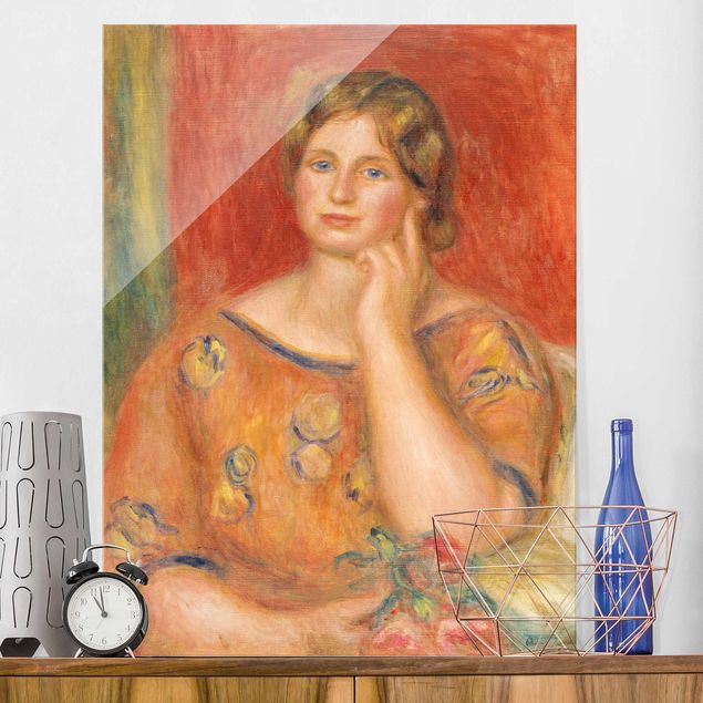 Magnettafel Glas Auguste Renoir - Mrs. Osthaus