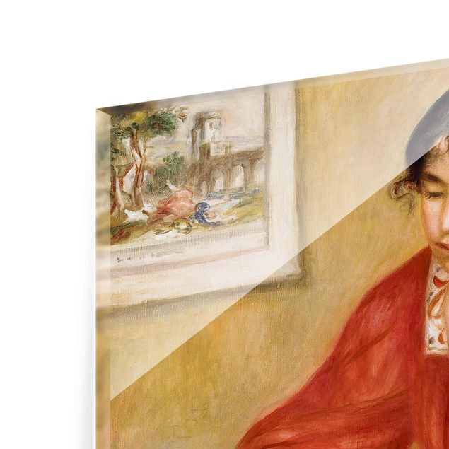 Glasschilderijen Auguste Renoir - Leontine Reading
