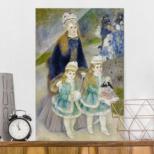 Magnettafel Glas Auguste Renoir - Mother and Children (The Walk)