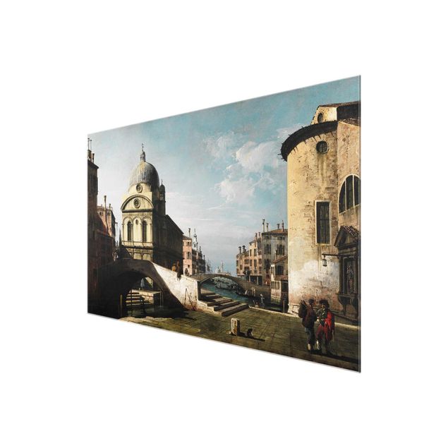 Glasschilderijen Bernardo Bellotto - Venetian Capriccio