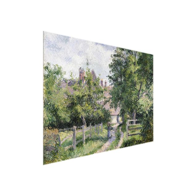 Glasschilderijen Camille Pissarro - Saint-Martin Near Gisors