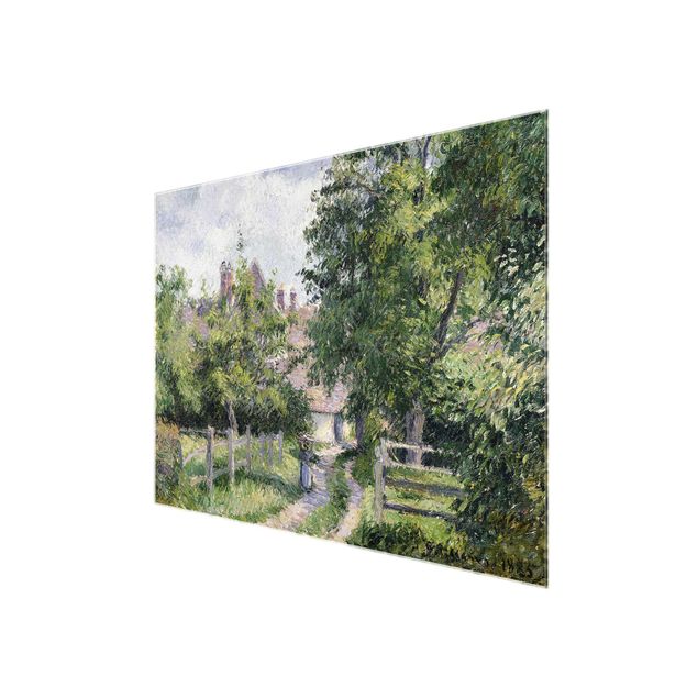 Glasschilderijen Camille Pissarro - Saint-Martin Near Gisors