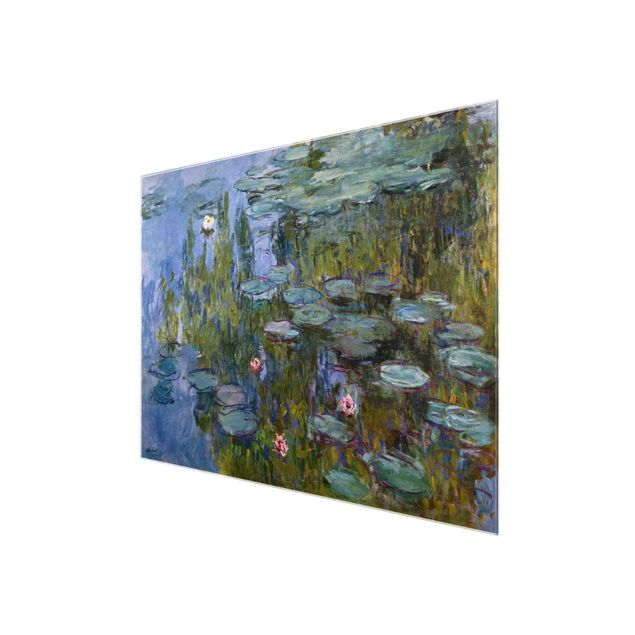 Glasschilderijen Claude Monet - Water Lilies (Nympheas)