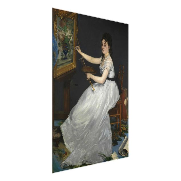 Glasschilderijen Edouard Manet - Eva Gonzalès