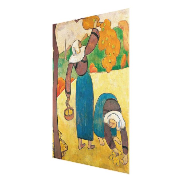 Glasschilderijen Emile Bernard - Breton farmers