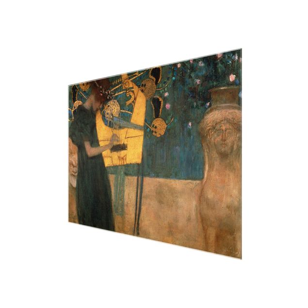 Glasschilderijen Gustav Klimt - Music