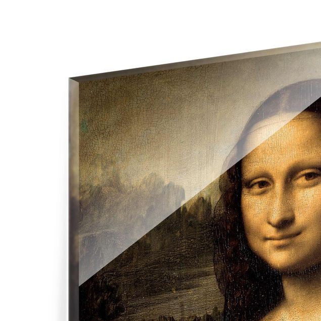 Glasschilderijen Leonardo da Vinci - Mona Lisa