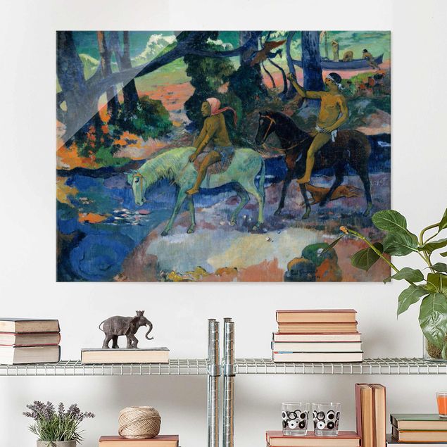 Magnettafel Glas Paul Gauguin - Escape, The Ford