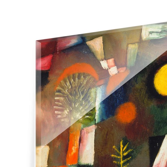 Glasschilderijen Paul Klee - The Full Moon