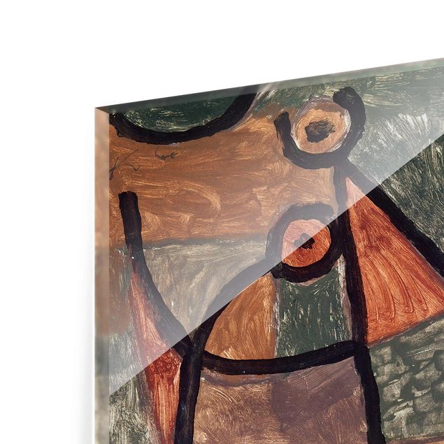 Glasschilderijen Paul Klee - Sinister Boat Trip
