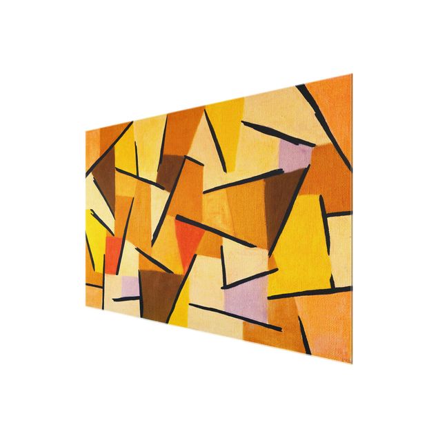 Glasschilderijen Paul Klee - Harmonized Fight