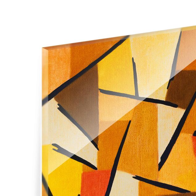 Glasschilderijen Paul Klee - Harmonized Fight