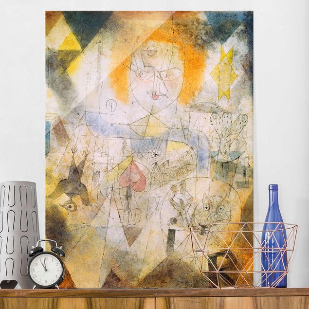 Magnettafel Glas Paul Klee - Irma Rossa