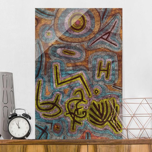 Glas Magnetboard Paul Klee - Catharsis