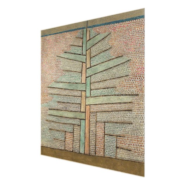 Glasschilderijen Paul Klee - Pine