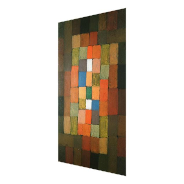 Glasschilderijen Paul Klee - Static-Dynamic Increase
