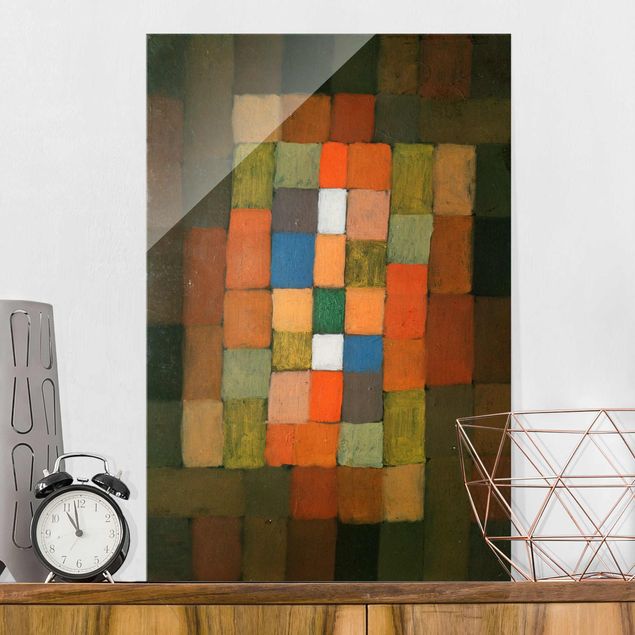 Magnettafel Glas Paul Klee - Static-Dynamic Increase