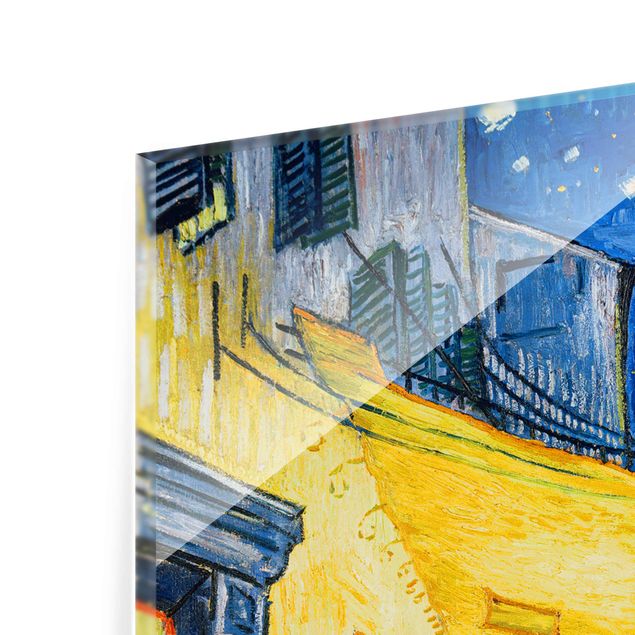 Glasschilderijen Vincent van Gogh - Café Terrace at Night