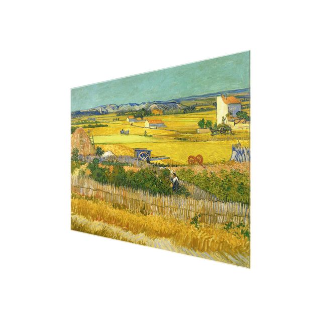Glasschilderijen Vincent Van Gogh - The Harvest